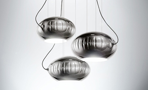 Chrome Bubble Lamps